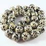 6buc Jasp dalmatian 12mm - 2624