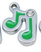 Charm motiv muzical, emailat