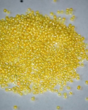 LN207 - margele nisip galben 2 mm