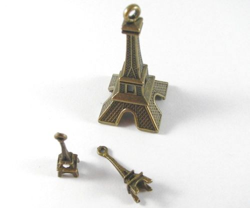 Set Turn Eiffel bronz 3D - 2626