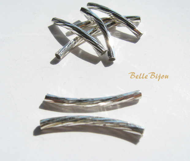 Tub argintiu rasucit 31x3 mm