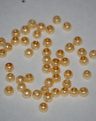 LPE402 - perle galbene - 4 mm