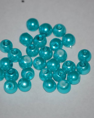 LPE605 - perle turcuaz 6 mm
