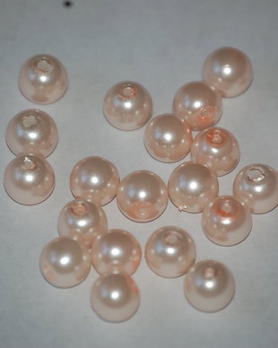 LPE803 - perle roz somon 8 mm