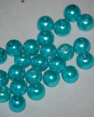 LPE805 - perle turcuaz 8 mm