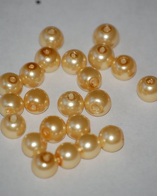 LPE806 - perle galbene 8 mm