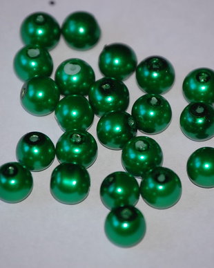 LPE807 - perle verde crud 8 mm