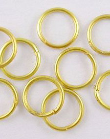 Zale aurii, 6mm (50buc)