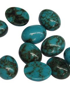 *** Cabochon natural turcoaz Sinkiang