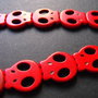 HOWLIT  ROSU - 21 X 19 MM