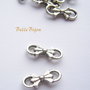 Link fundita argintie 3x6x16 mm