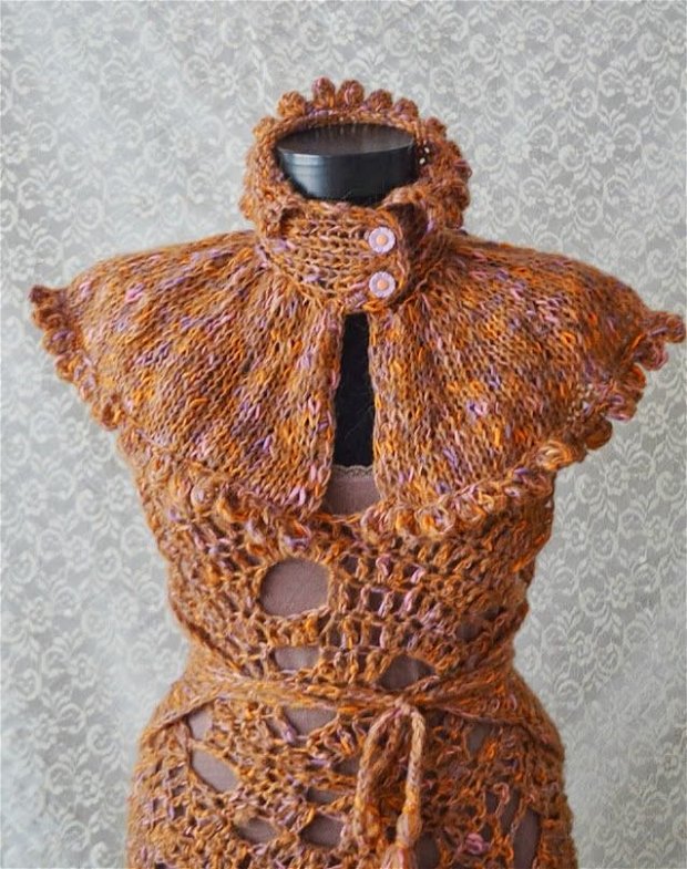 Guler tricotat Autumn Morning