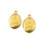 Charm, finisaj auriu, 20x13 mm (cod 9-369)
