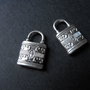 PANDANTIV LACAT - 22 X 14 MM