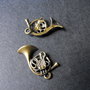 PANDANTIV  BRONZ - 23 X 16 MM