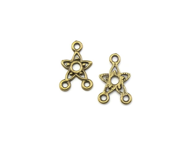 Chandelier finisaj bronz, 17,5x11,5 mm (cod 5-89)