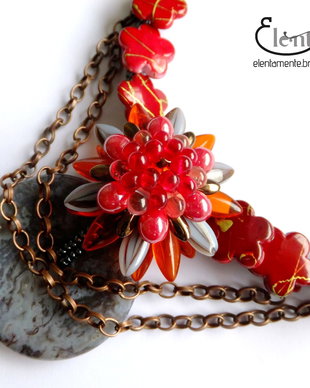 REZERVAT - Colier "Martisor inlantuit"