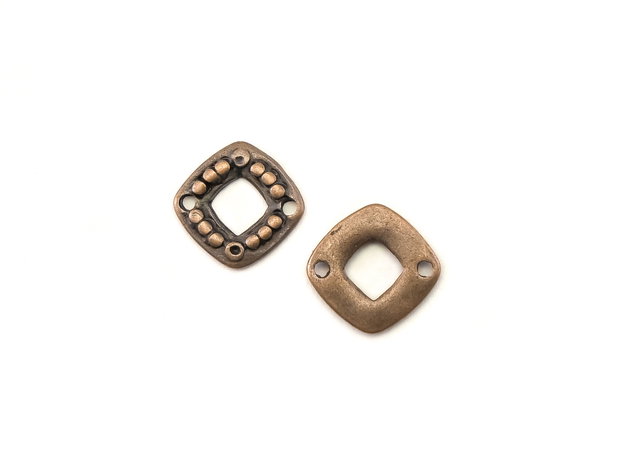 Conector, finisaj cupru antichizat, 11 mm (cod 6-110)