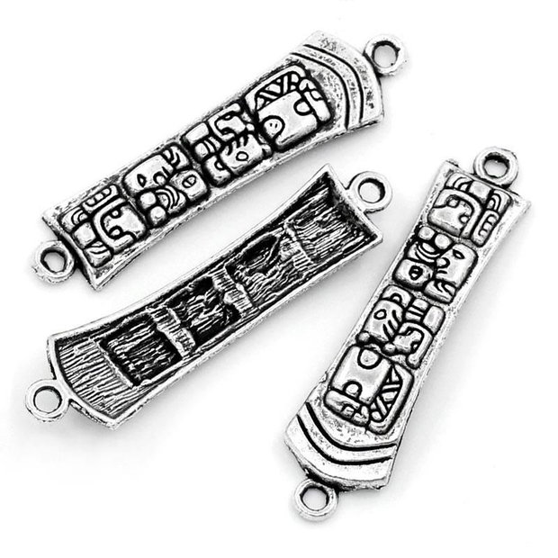 1b Conector Arc gravat antique silver 44x12m (spa 07)