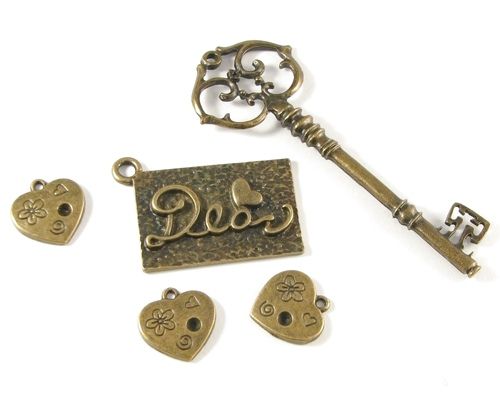 KIT Pandantiv cheie charm - 2792