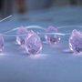 Briolete cristal, 12x17mm (1)