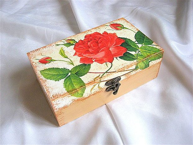 cutie lemn decorata 20633