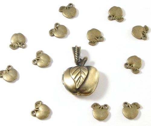 2812 - Mix Pandantiv locket mar si charms mere bronz