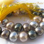 (4 b) Perle tip Mallorca in 4 culori aprox 15x14x12.5 mm