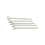 Ace cu bucla, otel inoxidabil, 30x0,6 mm – 10 buc (cod 14-17)