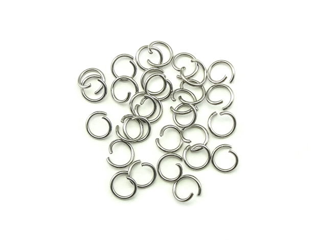 Zale otel inoxidabil, 6 mm – 50 buc (cod 15-15)