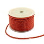 Snur Dacron rosu, 4 mm – 1 m (cod 17-59)