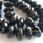 Onix rondele mari fatetate aprox 16x9.5 mm