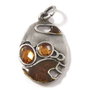 Charm oval emailat - 2842