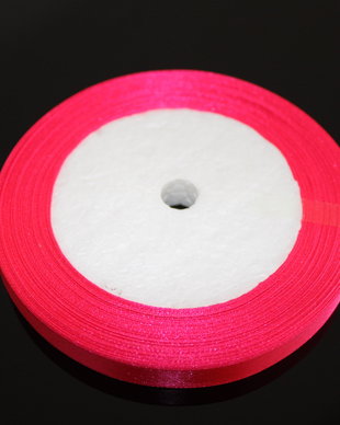 *** Panglica roz neon 10 mm ***