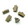 Capat panglica, finisaj bronz, 10x7 mm – 2 buc (cod 12-31)