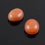 Cab17 Cabochon oval agata maro deschis 10x8mm (2buc)