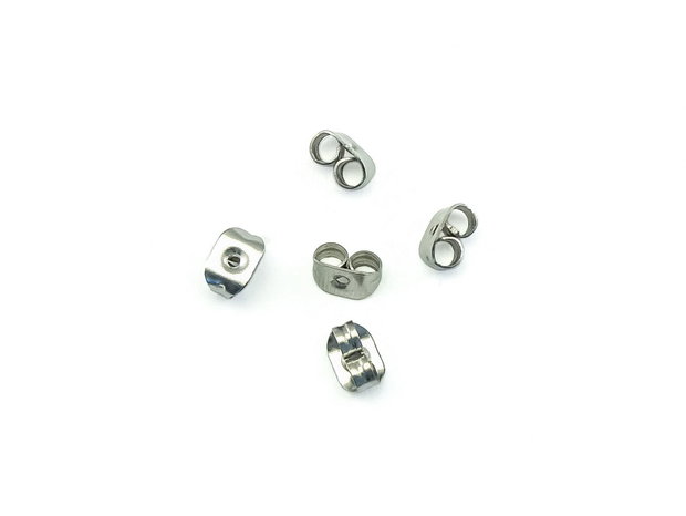 Fluturasi cercei, otel inoxidabil, 5x3,5x3 mm (cod 4-50)