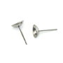 Tortite cercei tip tija, otel inoxidabil, cupa 8 mm (cod 4-51)
