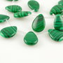 FM626 Malachit briolete 13x18mm