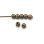 Distantier stardust, 4 mm, finisaj cupru (cod 7-211)