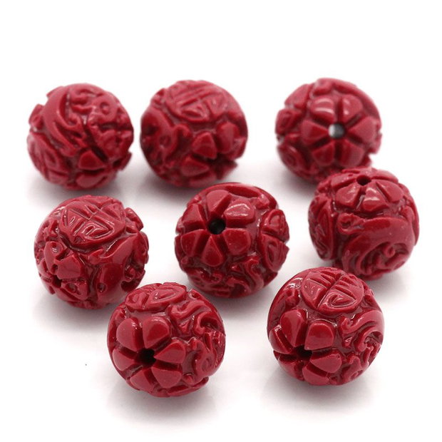 1b Coral de sinteza gravat 11mm (ag 05)