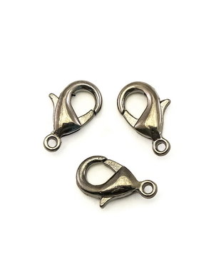 Inchizatoare tip carabina, finisaj gun metal, 12x7 mm (cod 13-141)