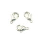 Inchizatoare tip carabina, finisaj argintiu, 12x7 mm (cod 13-143)