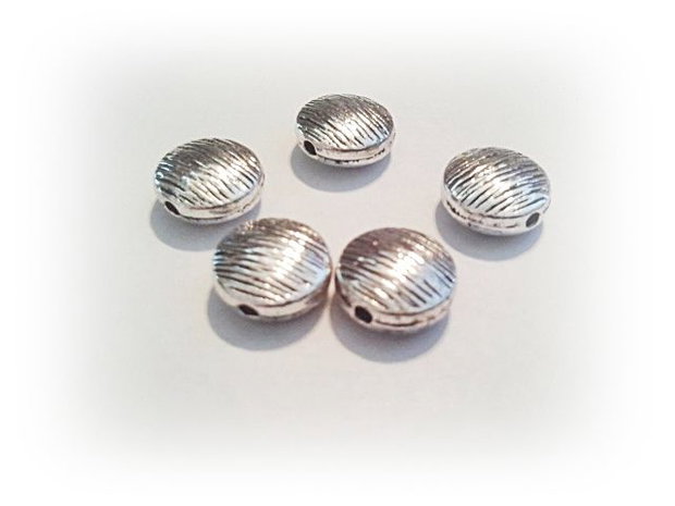 1b Distantier disc argintiu antichizat 10 x5mm (spa 09)