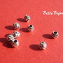 Margea - distantier din argint 925 antichizat INDIA aprox 4.5 mm