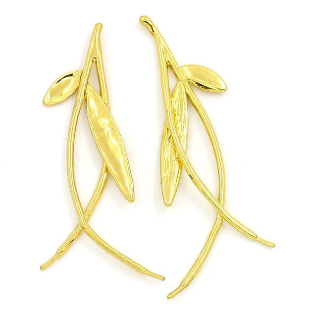 1b Element decorativ placat aur 42x19mm (gp 16)