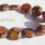 Sidef in rasina, banut in nuante caramizii aprox 6x12 mm
