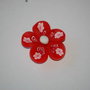 LFF252 - floare fimo rosie