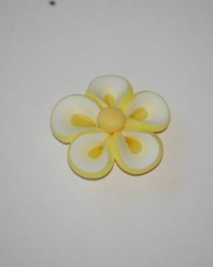 LFF258 - floare fimo galbena