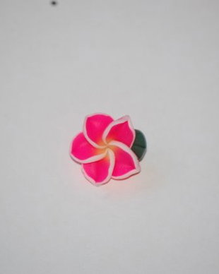 LFF155 - floare fimo roz aprins